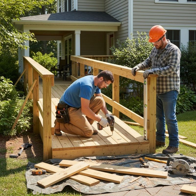 Handicap Ramp Repair in Kansas City, KS